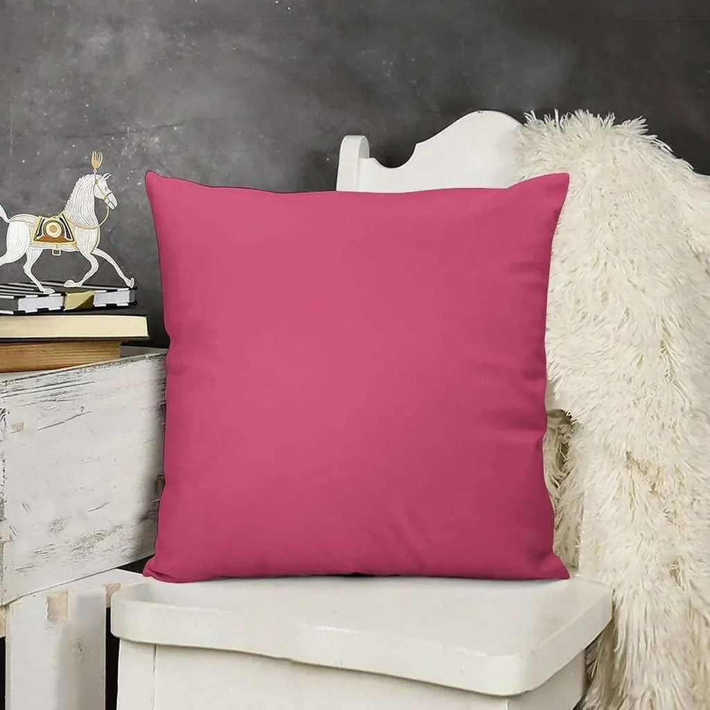 Plain Dyed Percale Cushion Covers – Stylish Sofa &amp; Bedroom Décor | Multiple Sizes &amp; Colors - 4A's Global
