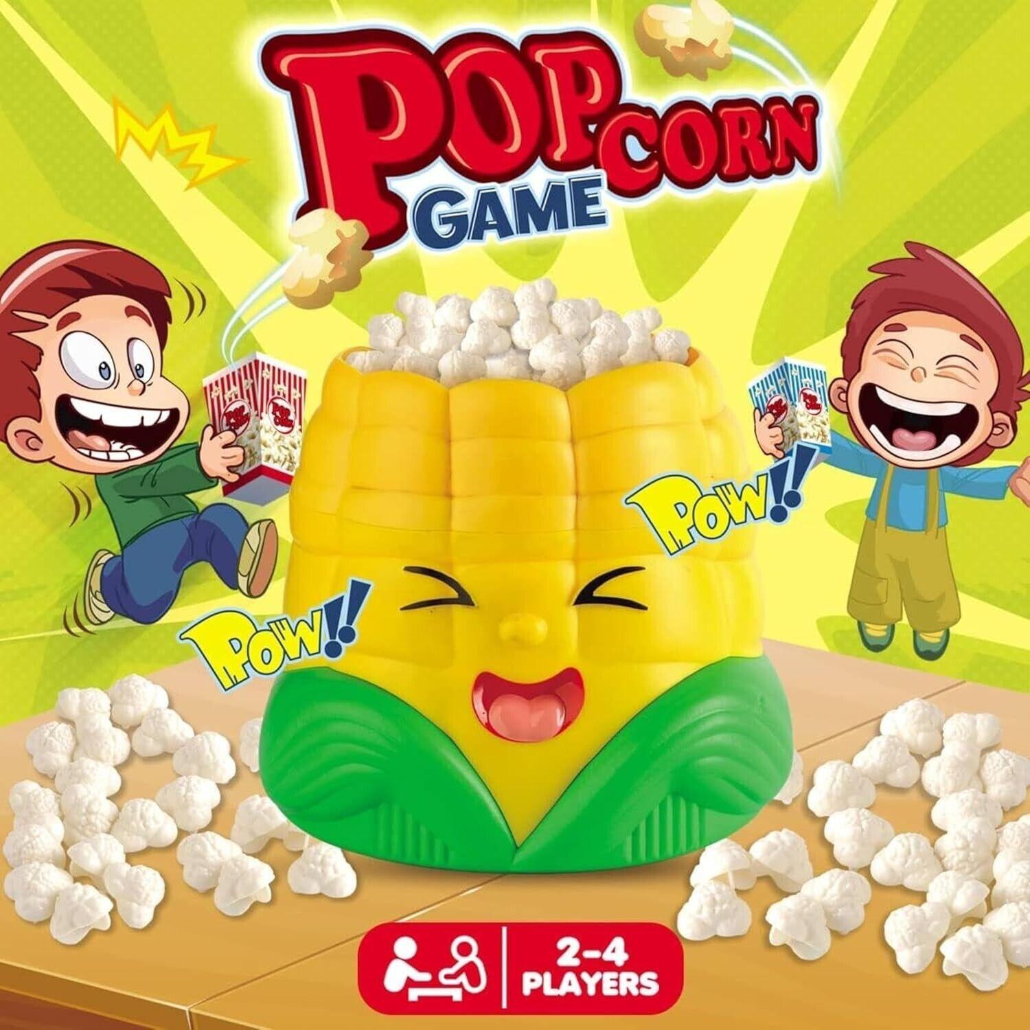 Kids Board Games for Family Night Party Games Who get’s Most Popcorn Board Game Family Fun Popcorn Catch Board Game – 2–4 Players, Ages 8+, Party &amp; Family Night Entertainment - 4A's Global