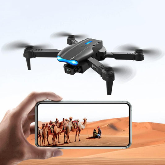 E99 Foldable Drone with 4K HD Dual Camera | Gesture Control | Long Battery Life | Portable &amp; Easy to Fly - 4A's Global