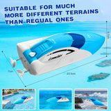 S4 RC Boat, Remote Control Boat 2.4GHz High Speed RC Racing Boat with 2 Rechargeable Batteries for Adults and Kids - 4A's Global