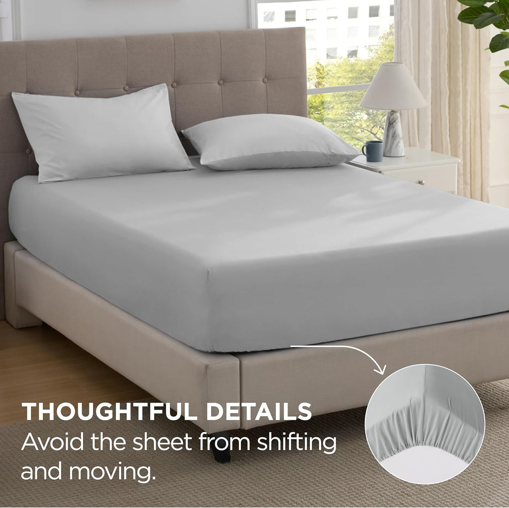 High Living Extra Deep 40cm Fitted Sheet | Premium Luxury Bedding