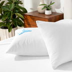 Waterproof Terry Pillow Protector Soft Silent Flap Closure Pack of 4 8 or 12 - High Living - 4A's Global