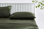 2x Luxury Percale Polycotton Pillowcase Pair – Soft, Durable &amp; Easy-Care Bedding - 4A's Global