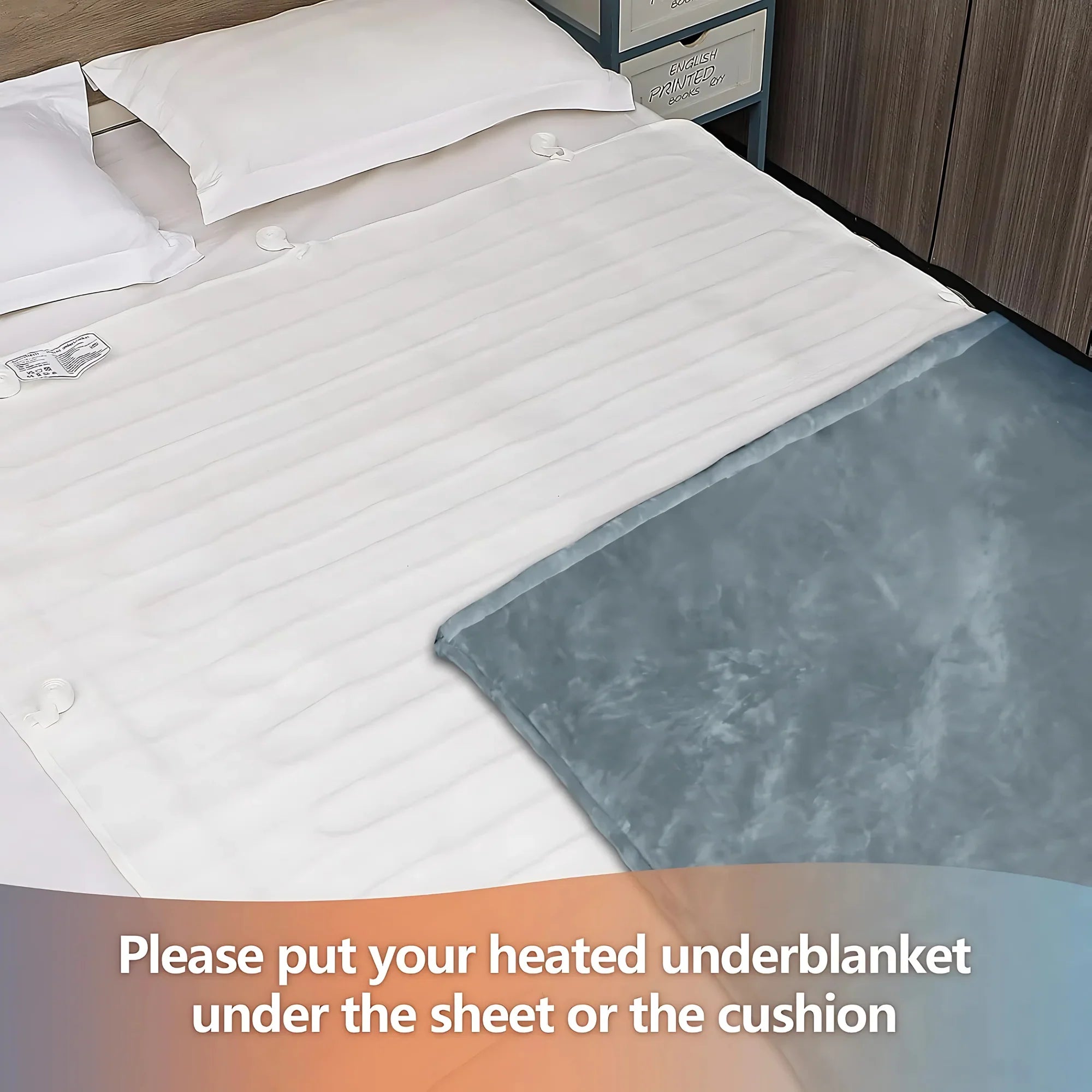 Heated Electric Blanket – Soft Microfiber with 3 Heat Settings Overheat Protection - 4A's Global