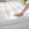 Mattress Topper 10cm Extra Thick 1100GSM Cloud Soft Breathable Hypoallergenic - Cozy Living - 4A's Global