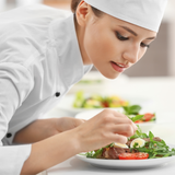 Chef Skull Cap – Breathable, Adjustable &amp; Professional Kitchen Headwear | White