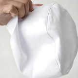 Chef Skull Cap – Breathable, Adjustable &amp; Professional Kitchen Headwear | White