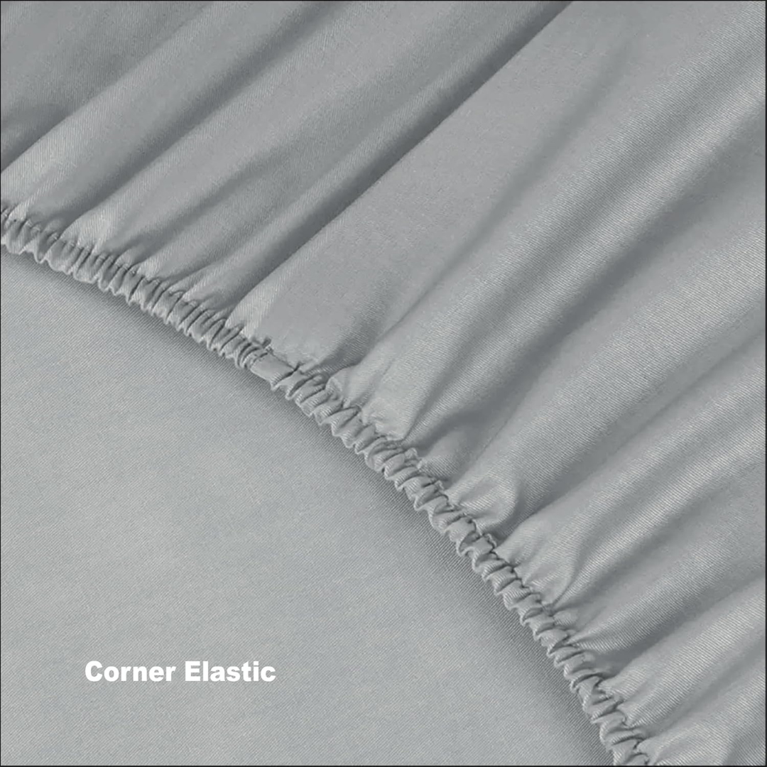 Extra Deep 30cm Fitted Bed Sheet – Luxury Hotel-Quality Deep Pocket Sheet for Perfect Mattress Fit - 4A's Global