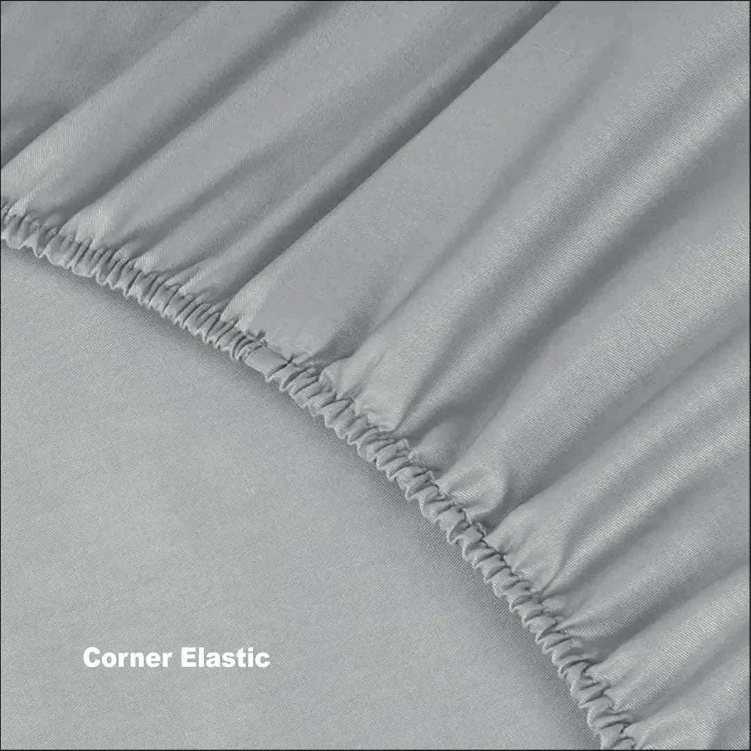 Extra Deep 30cm Fitted Bed Sheet – Luxury Hotel-Quality Deep Pocket Sheet for Perfect Mattress Fit - 4A's Global