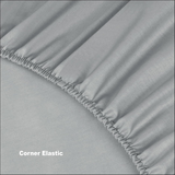 Extra Deep 30cm Fitted Bed Sheet – Luxury Hotel-Quality Deep Pocket Sheet for Perfect Mattress Fit - 4A's Global