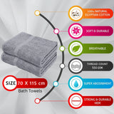 Luxury Egyptian Cotton Towel Bale Set | Ultra Soft & Absorbent | 500 GSM - 4A's Global