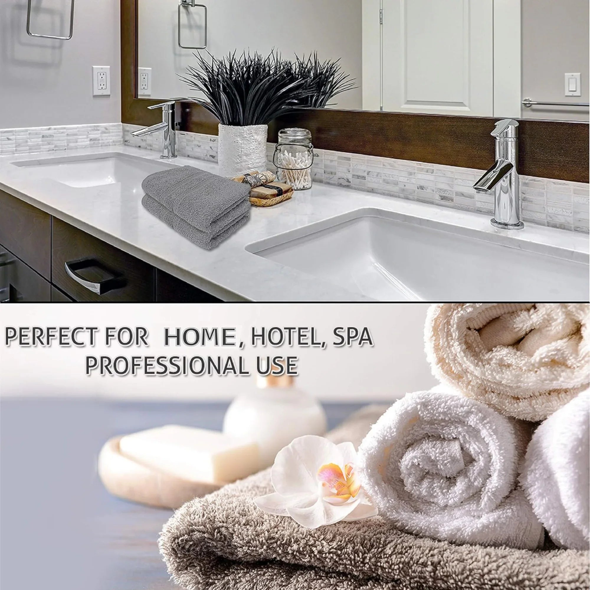 Luxury Egyptian Cotton Towel Bale Set | Ultra Soft & Absorbent | 500 GSM - 4A's Global