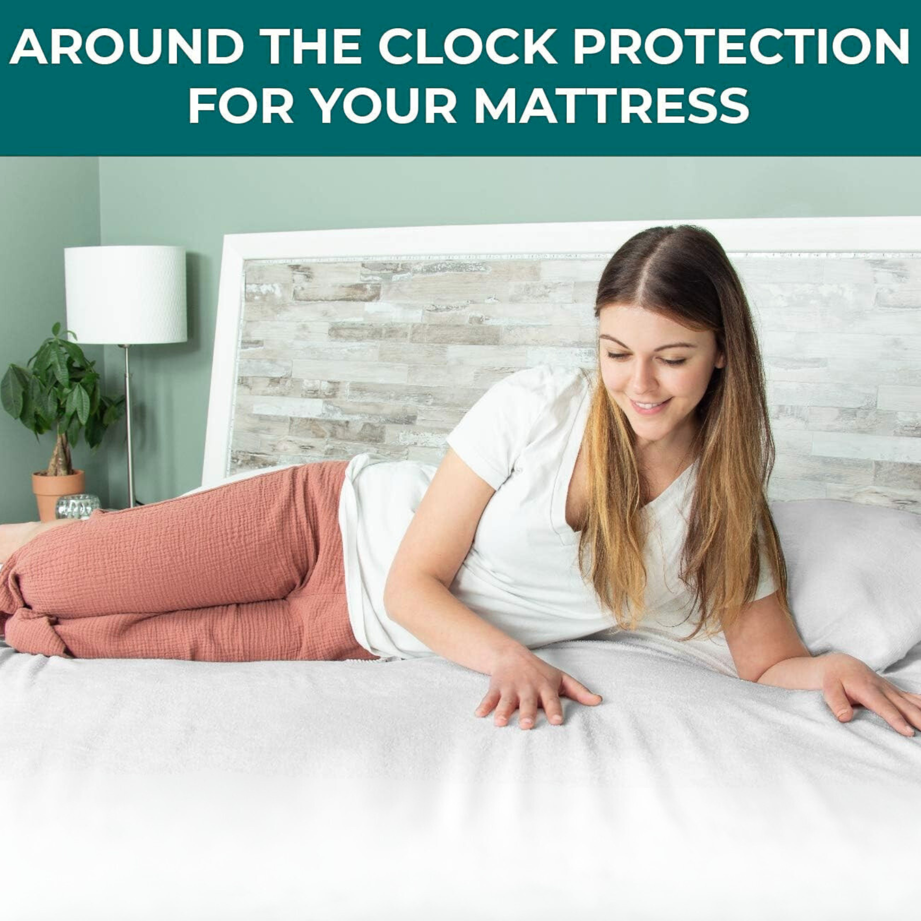 Waterproof Terry Winter Bed Sheet  – Soft, Breathable &amp; Allergy-Proof Bedding Protection - 4A's Global