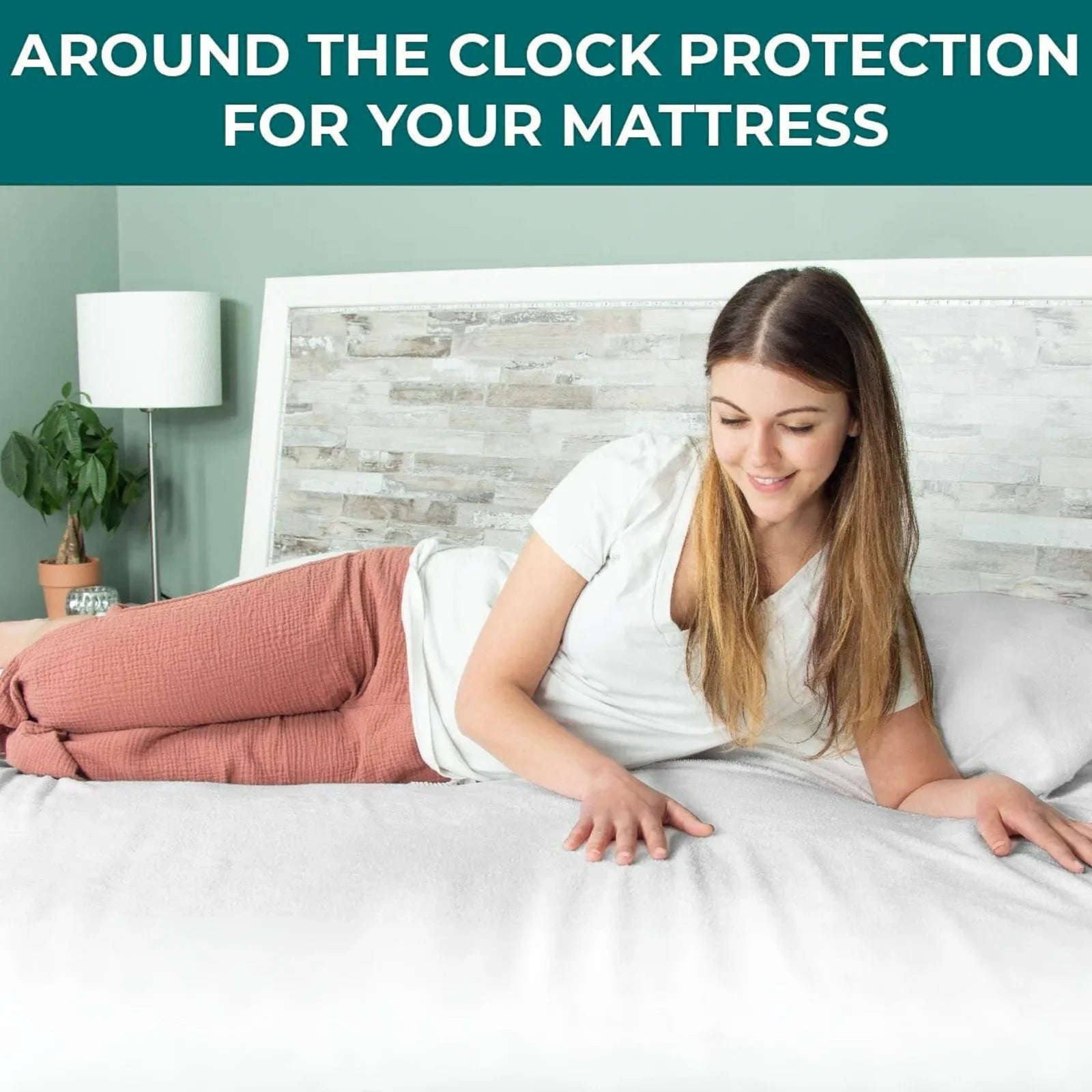 Waterproof Terry Winter Bed Sheet  – Soft, Breathable &amp; Allergy-Proof Bedding Protection - 4A's Global
