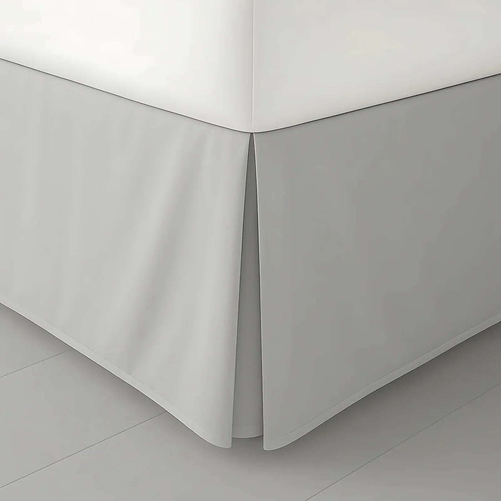 Luxury Pleated Valance Sheets – Hotel-Quality Polycotton Bedding for a Stylish Bedroom Upgrade - 4A's Global
