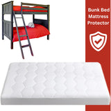 Bunk Bed Mattress Protector Sheet Hexagonal 30cm | Lightweight, Breathable & Stylish | 76x190+30cm Mattress Protector Sheet Cover 360 Elasticated Sheet  – Noiseless &amp; Deep Fit