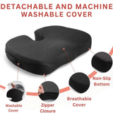 Hip & Tailbone Memory Foam Seat Cushion – 45x35 cm Ergonomic 4A's Global