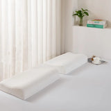 Memory Foam Bounce Back Pillow – Cool Comfort, Fresh Mornings Removable Cover – Ergonomic Contour Neck Support