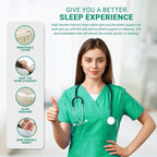 Crushed Memory Foam Bamboo Pillow Adjustable Cooling Hypoallergenic - 4AS - 4A's Global