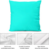 Plain Dyed Percale Cushion Covers – Stylish Sofa &amp; Bedroom Décor | Multiple Sizes &amp; Colors - 4A's Global