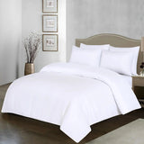 Reversible & Plain Duvet Cover and Matching Pillowcase Set –  Elegant, Soft & Durable Bedding - 4A's Global