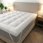 10cm Extra Thick Mattress Topper | 1100GSM Deep-Fill Luxury | All UK Sizes | 4AS - 4A's Global