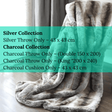 Luxury Faux Fur Rabbit Throw Blanket – Super Soft &amp; Ethical Comfort | Multiple Sizes &amp; Colours - 4A's Global