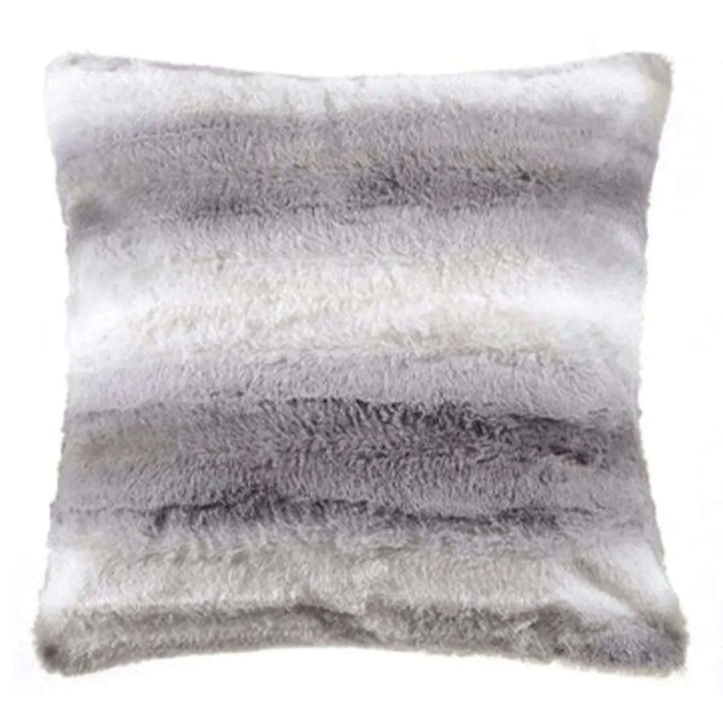 Luxury Faux Fur Rabbit Cushion Covers – Soft, Cosy &amp; Machine Washable | 43 x 43 cm (17 x 17 inches) - 4A's Global