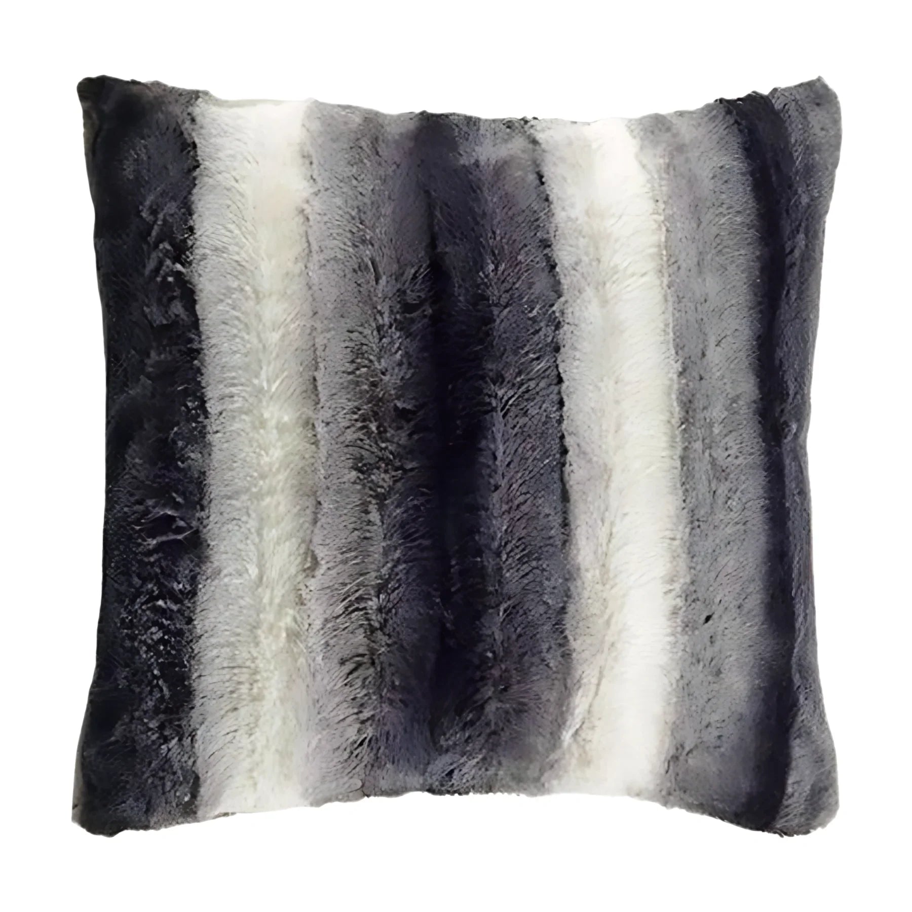 Luxury Faux Fur Rabbit Cushion Covers – Soft, Cosy &amp; Machine Washable | 43 x 43 cm (17 x 17 inches) - 4A's Global