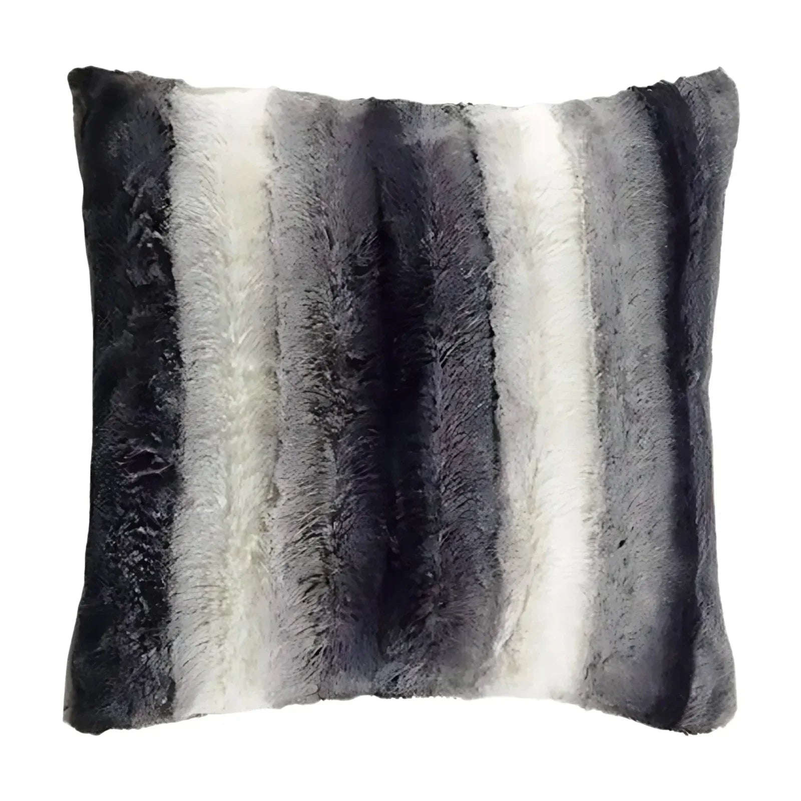 Luxury Faux Fur Rabbit Cushion Covers – Soft, Cosy &amp; Machine Washable | 43 x 43 cm (17 x 17 inches) - 4A's Global