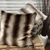 Luxury Faux Fur Rabbit Cushion Covers – Soft, Cosy &amp; Machine Washable | 43 x 43 cm (17 x 17 inches) - 4A's Global