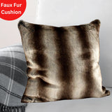 Luxury Faux Fur Rabbit Cushion Covers – Soft, Cosy &amp; Machine Washable | 43 x 43 cm (17 x 17 inches) - 4A's Global