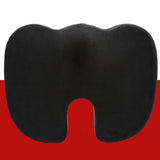 Memory Foam Seat Cushion – Ergonomic Cooling Comfort for Office, Car &amp; Home | 45x35cm | Black - 4A's Global