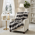 Luxury Faux Fur Rabbit Throw Blanket – Super Soft &amp; Ethical Comfort | Multiple Sizes &amp; Colours