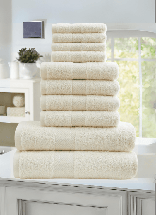 10 piece towel set