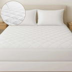 Waterproof Bamboo Mattress Protector – Hypoallergenic, Breathable, Fitted Sheet Design, Noise-Free Protection - 4A's Global