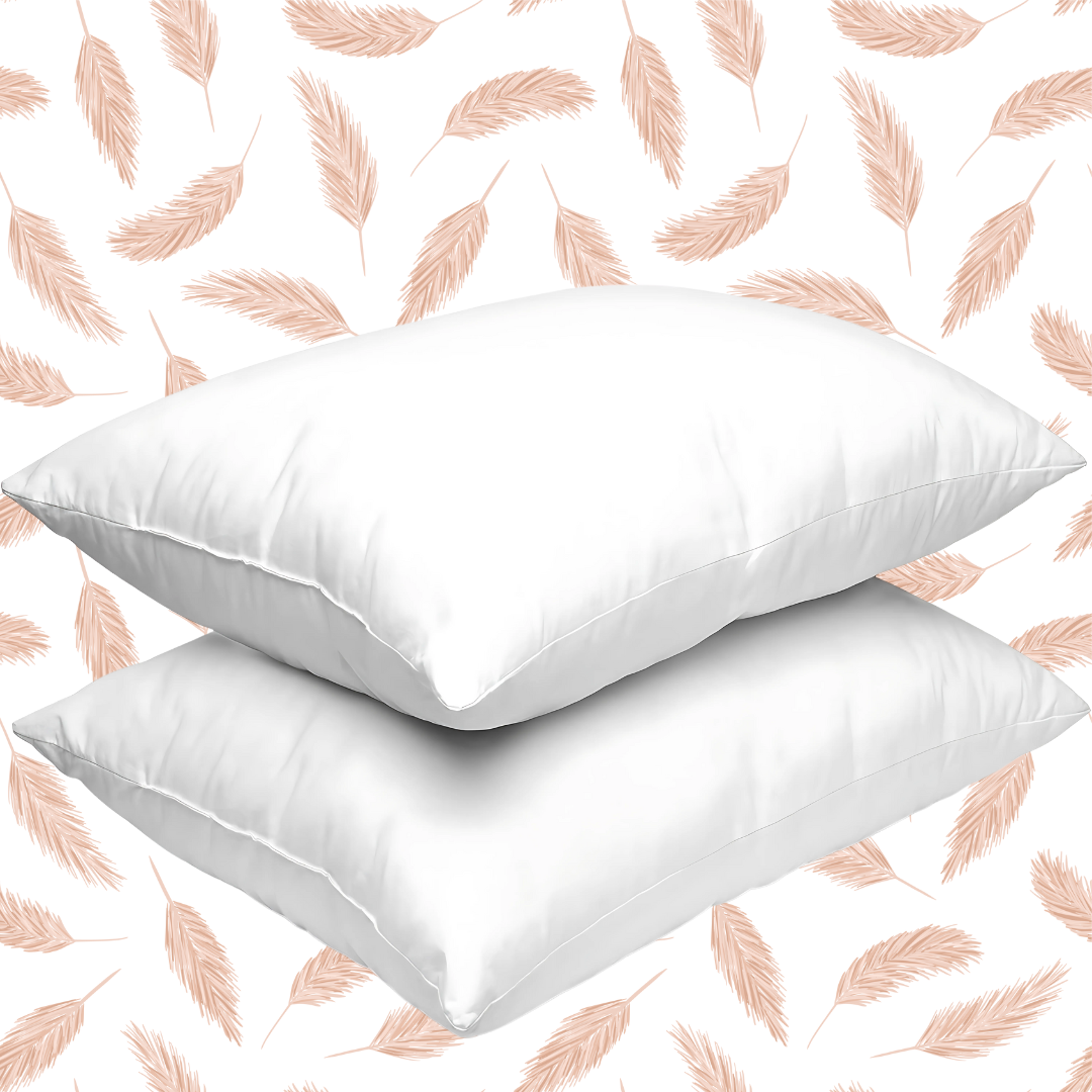 Luxury Goose Feather &amp; Down Pillows – Hotel Quality Comfort &amp; Support | 48 x 74 cm (19" x 29") - 4A's Global