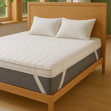 Hypoallergenic Microfiber Mattress Topper – 4cm Deep Comfort Layer | Breathable, Plush &amp; Secure Fit - 4A's Global