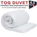 All Seasons Duvet Tog 4.5Hollowfiber Filling, Polypropylene Cover – Lightweight Quilt, Comforter &amp; Throw for Sofa or Bed - 4A's Global