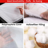 All Seasons Duvet Tog 4.5Hollowfiber Filling, Polypropylene Cover – Lightweight Quilt, Comforter &amp; Throw for Sofa or Bed