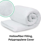 All Seasons Duvet Tog 4.5Hollowfiber Filling, Polypropylene Cover – Lightweight Quilt, Comforter &amp; Throw for Sofa or Bed - 4A's Global