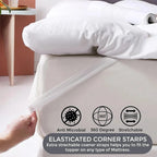 10cm Microfibre Mattress Topper - Extra Deep 4-Inch Hotel Quality Bed Topper (UK Sizes) - HEAVEN HIGH