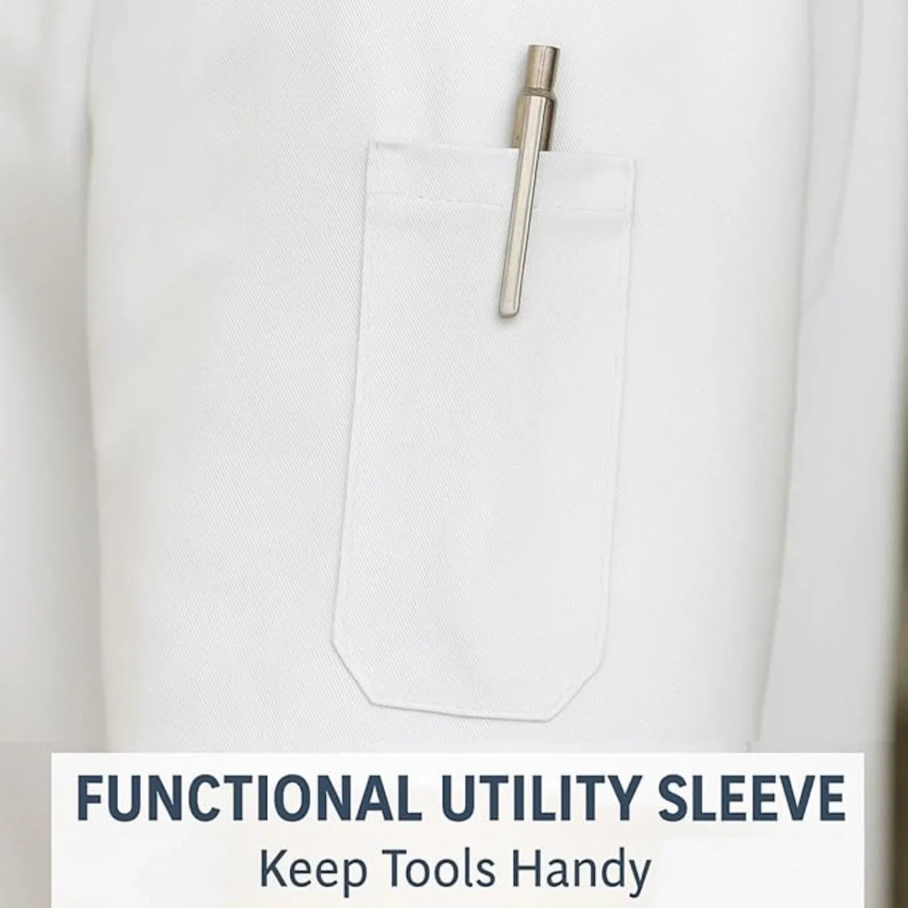 Professional Chef Jacket &amp; Trousers Set – Short Sleeve, Mesh Back, Pockets | Catering Uniform - 4A's Global