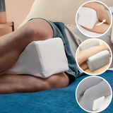 Ergonomic Memory Foam Knee Pillow for Side Sleepers – Orthopedic Support for Sciatica, Back, Hip &amp; Joint Pain Relief - 4A's Global