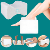 Ergonomic Memory Foam Knee Pillow for Side Sleepers – Orthopedic Support for Sciatica, Back, Hip &amp; Joint Pain Relief - 4A's Global