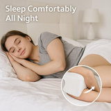 Ergonomic Memory Foam Knee Pillow for Side Sleepers – Orthopedic Support for Sciatica, Back, Hip &amp; Joint Pain Relief - 4A's Global