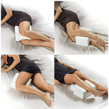 Ergonomic Memory Foam Knee Pillow for Side Sleepers – Orthopedic Support for Sciatica, Back, Hip &amp; Joint Pain Relief - 4A's Global