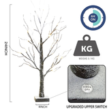 LED Christmas Trees – 2ft, 5ft &amp; 6ft Decorative Holiday Lights - 4A's Global