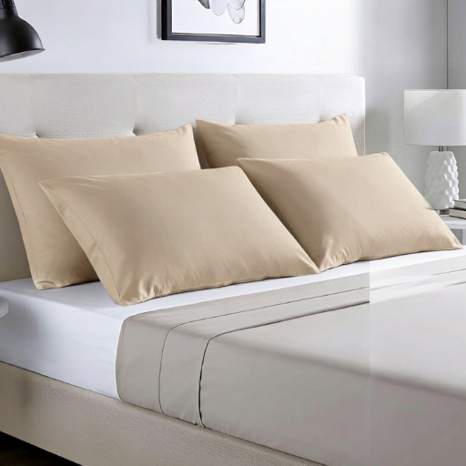 Polycotton Pillowcase Pair Percale 180TC, 13 Colours Standard Size - High Living