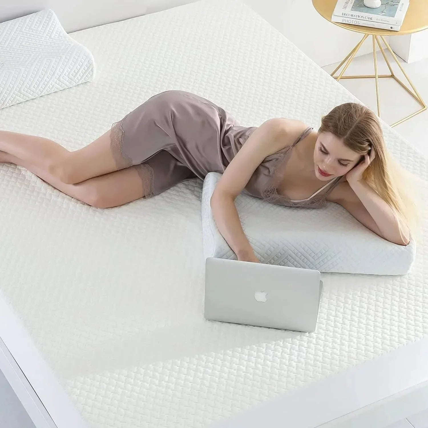 3D Air Layer Bamboo Fabric Mattress Topper Pad – Cooling, Breathable &amp; Hypoallergenic Comfort | Multiple Sizes - 4A's Global